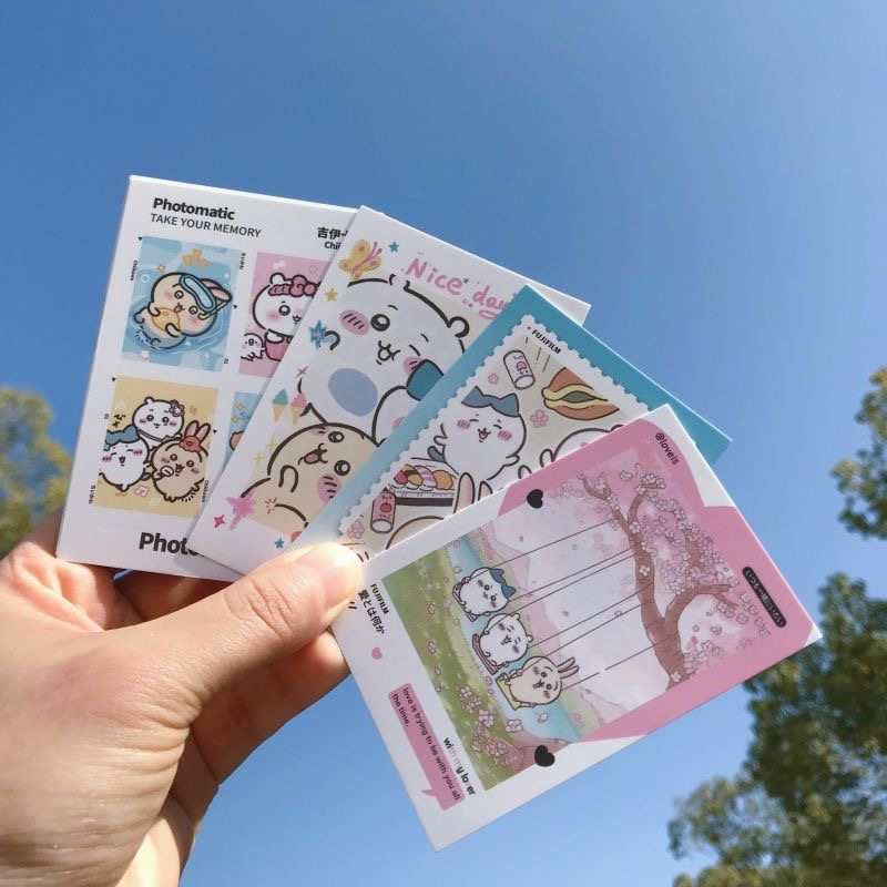 Chiikawa Polaroid-Style Photo Cards – Cute Collectible Prints