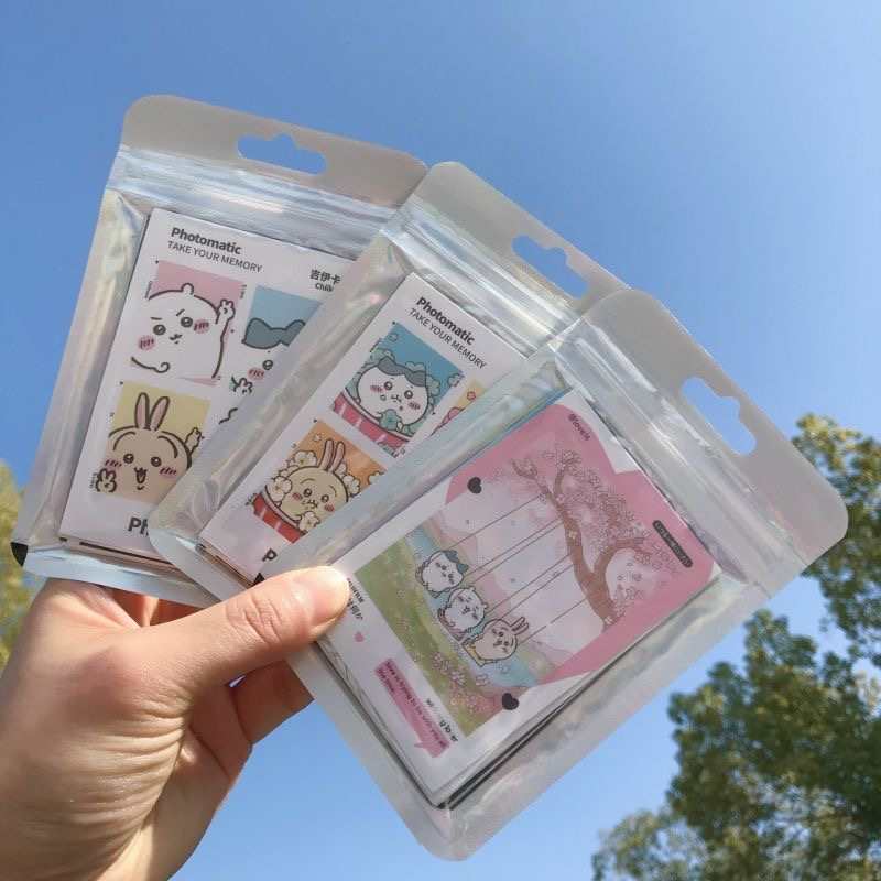 Chiikawa Polaroid-Style Photo Cards – Cute Collectible Prints