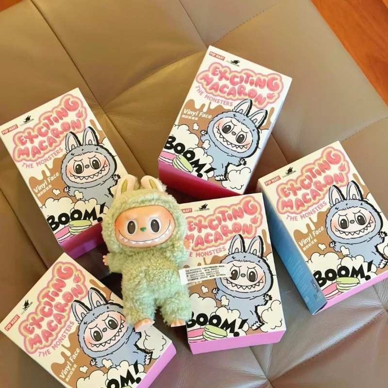 Labubu Heartbeat Macaron Vinyl Blind Box Figure