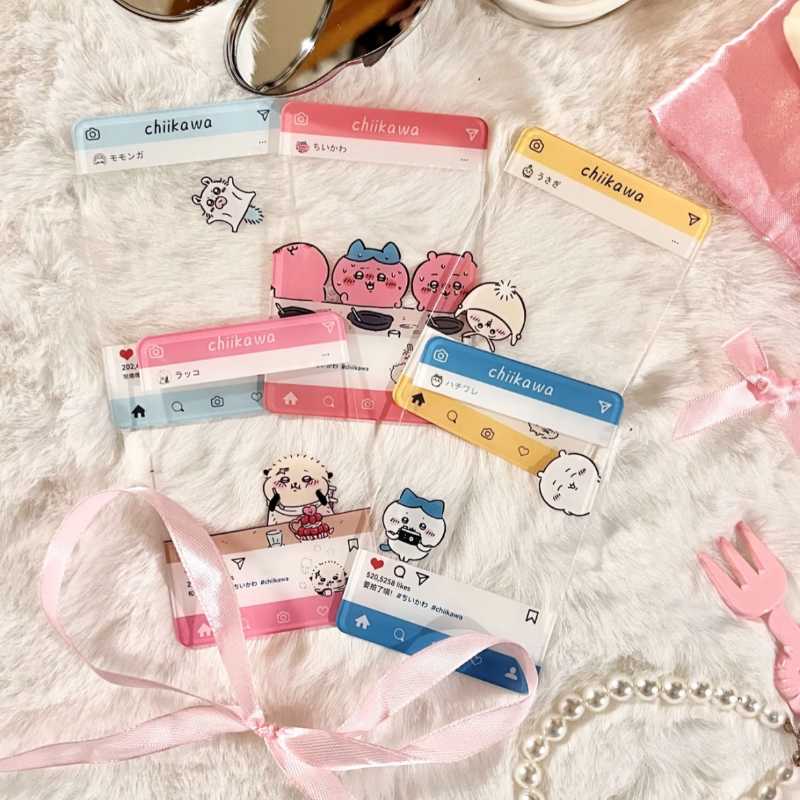 Chiikawa Mukbang Card- Curry Spicy Chiikawa/Hachiware/Momonga/Shisa