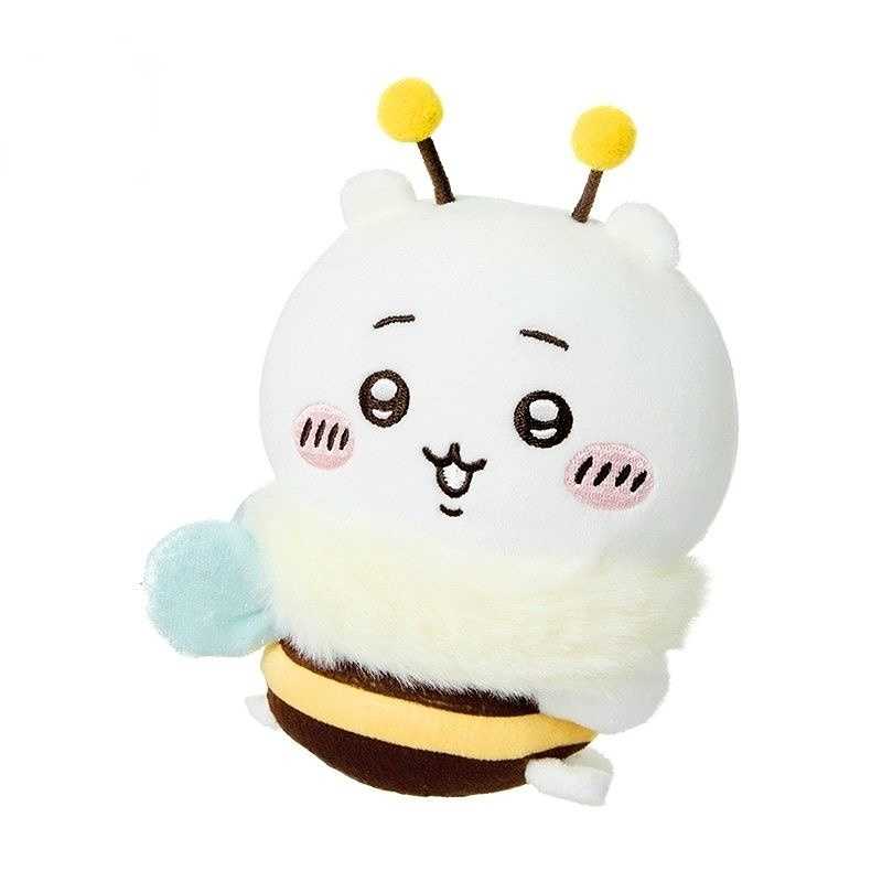 MINISO Official | Chiikawa Sakura Season Plush Clips | Hachiware & Usagi Bee Design