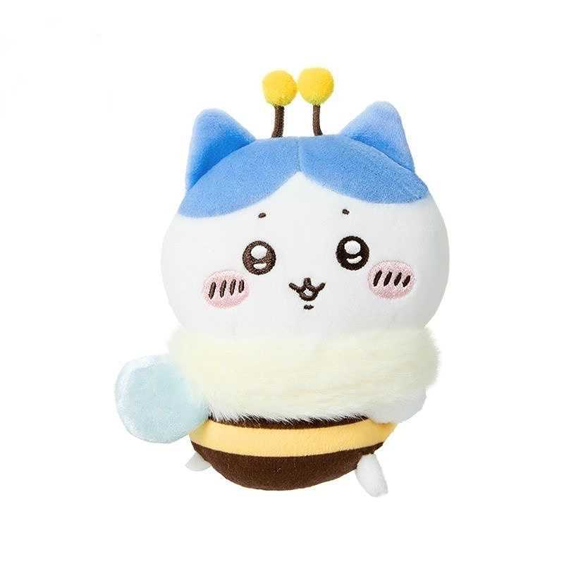 MINISO Official | Chiikawa Sakura Season Plush Clips | Hachiware & Usagi Bee Design