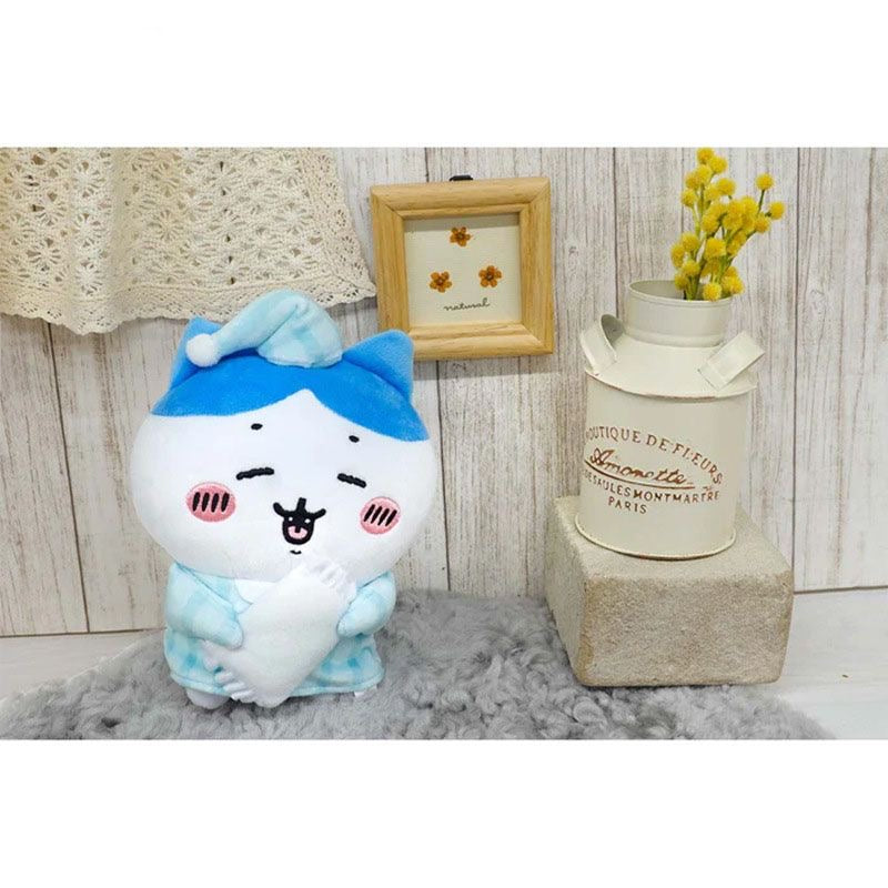 ちいかわうさぎ&ハチワレ かわいいパジャマシリーズ ぬいぐるみキーチェーン