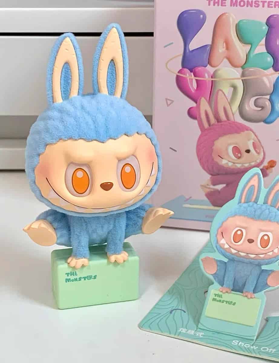 POPMART THE MONSTERS LABUBU Lazy Yoga Series Blind Box Figure