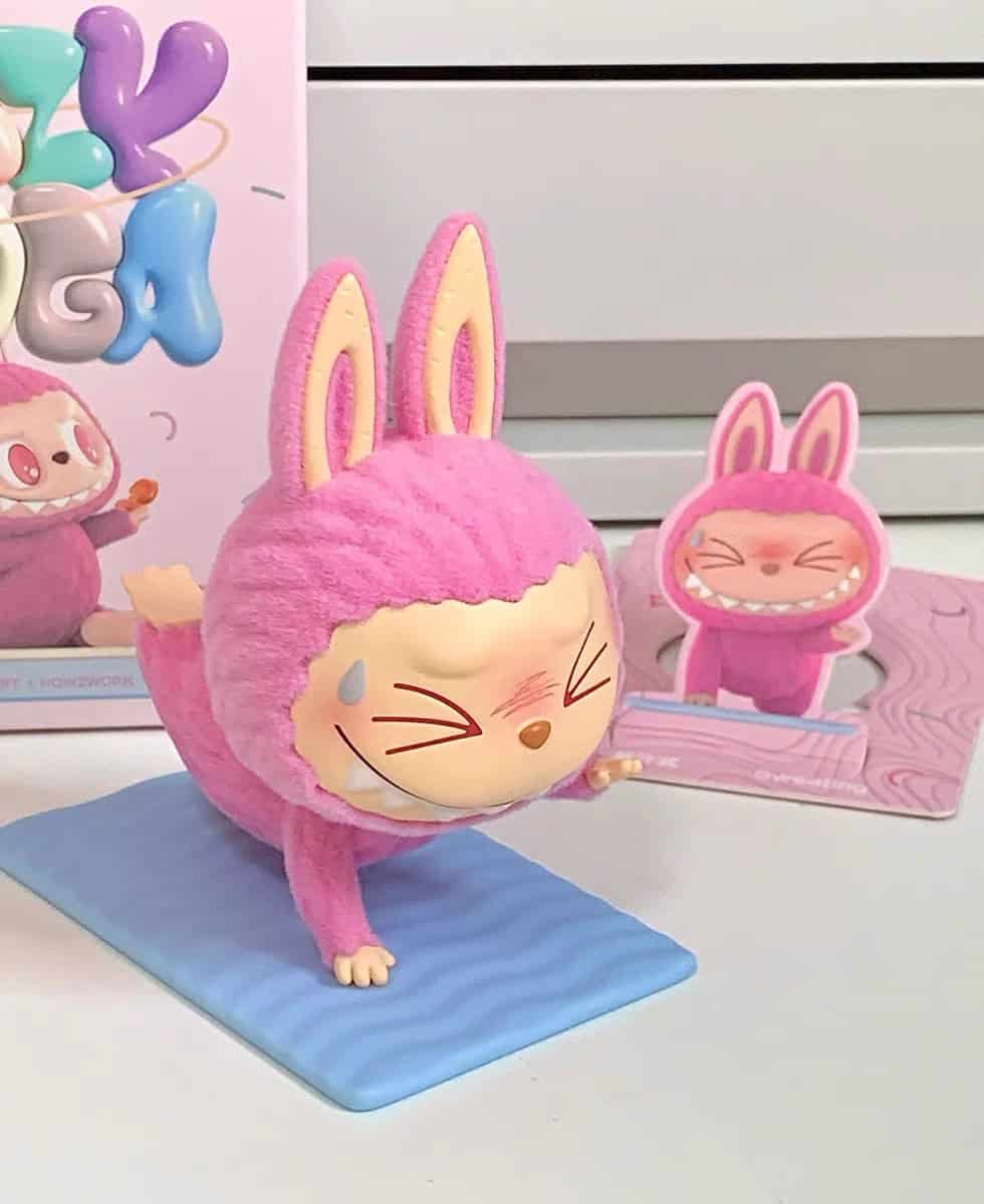 POPMART THE MONSTERS LABUBU Lazy Yoga Series Blind Box Figure