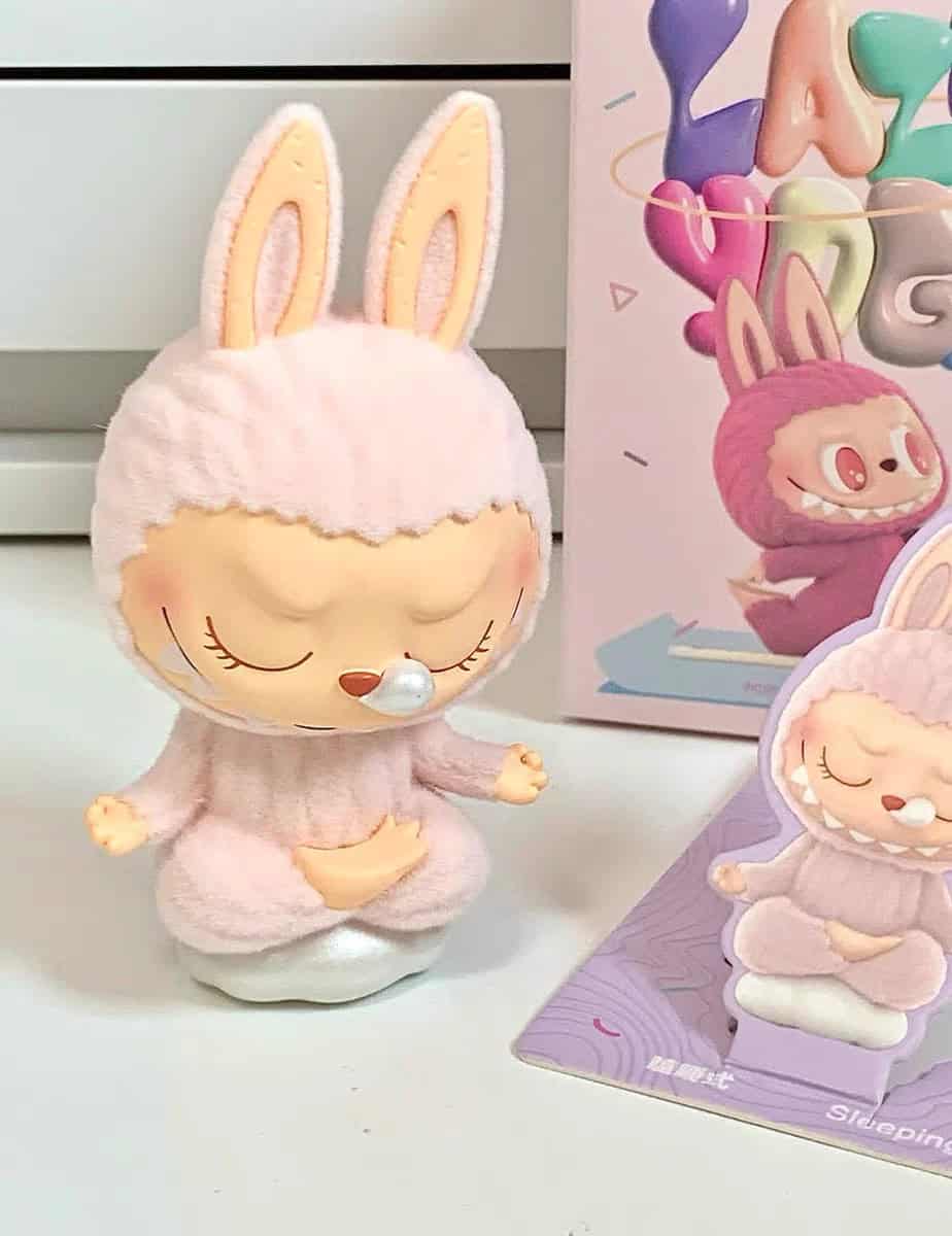 POPMART THE MONSTERS LABUBU Lazy Yoga Series Blind Box Figure