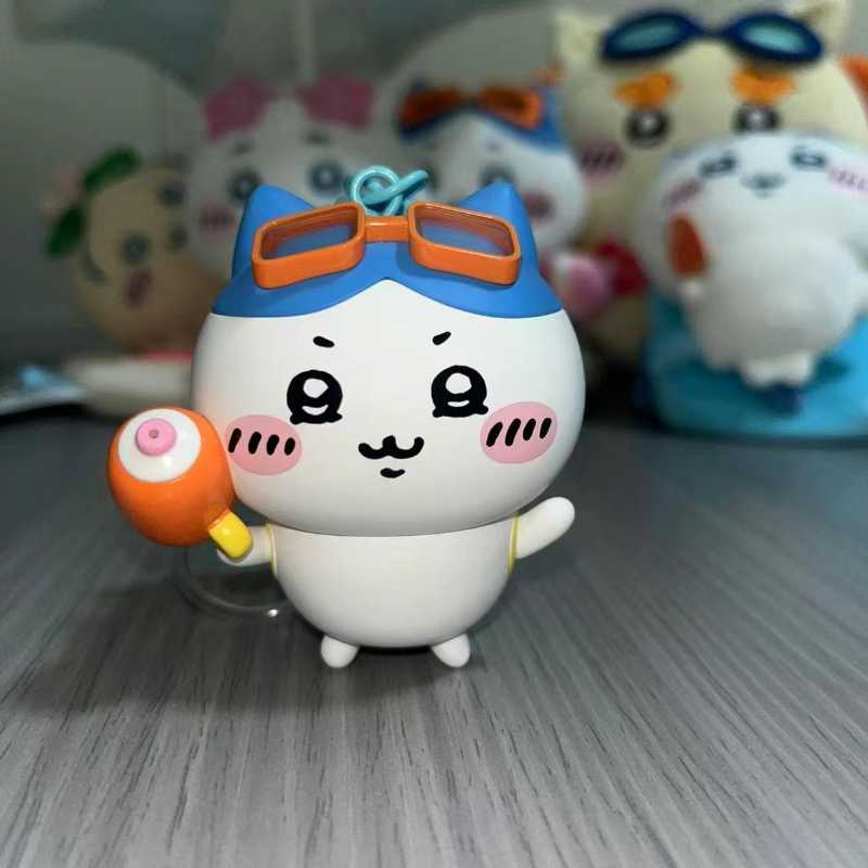 MINISO OFFICIAL| Chiikawa Usagi Momonga Hachiware Water Gun Keychain Pendant
