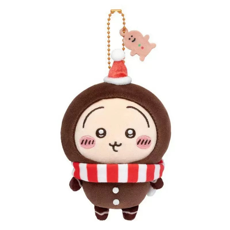 Cute Chiikawa Christmas Stocking Series Plush Keychain