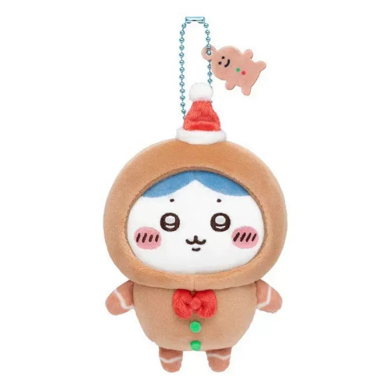 Cute Chiikawa Christmas Stocking Series Plush Keychain
