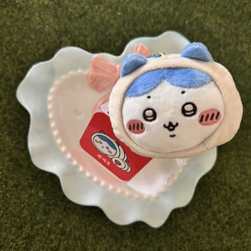 Hong Kong Limited Edition Chiikawa Usagi & Hachiware Plush Keychain Toy – Cute Gift Souvenir