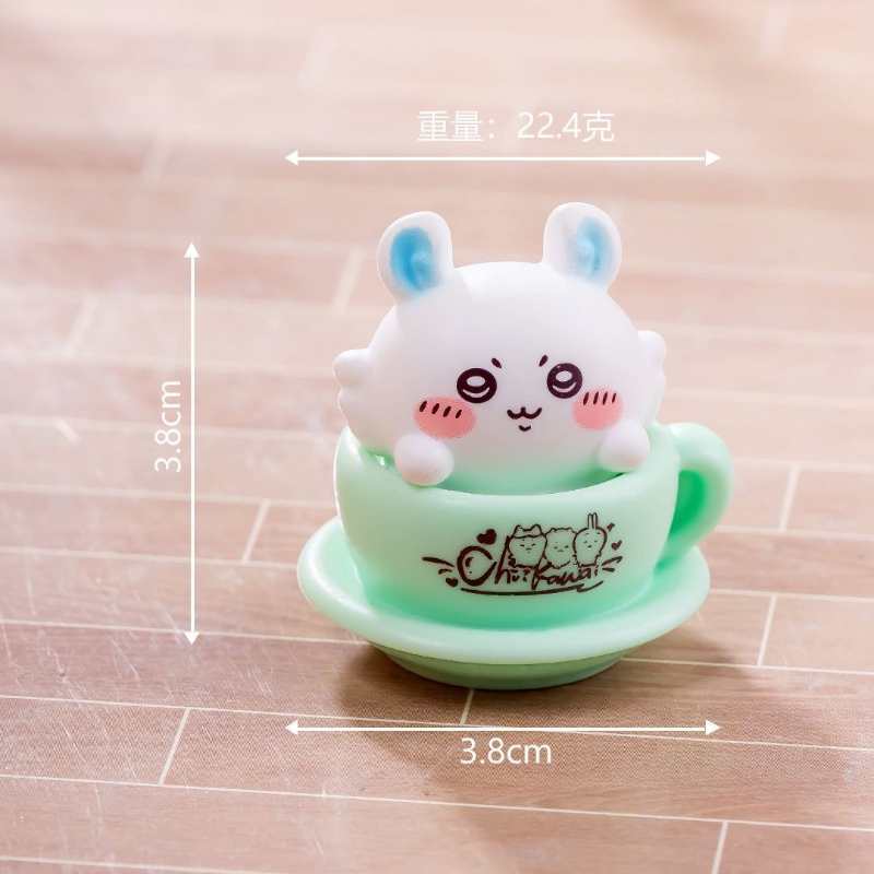 Mini Moss Landscape Cartoon Spinning Cup Blind Box Figurines – Desktop Mini Ornaments & Accessories Wholesale