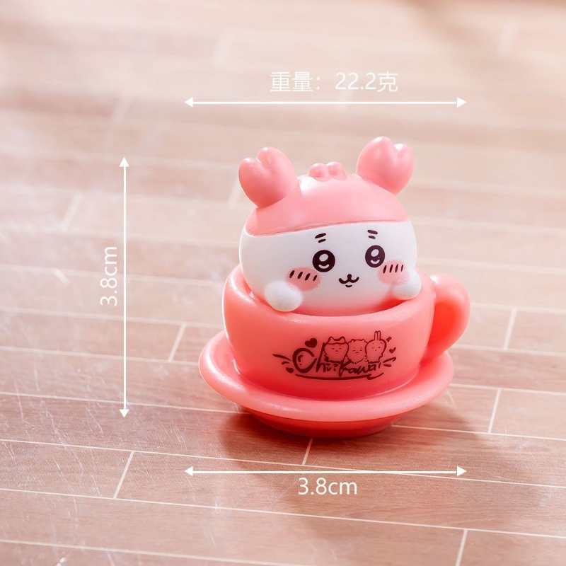 Mini Moss Landscape Cartoon Spinning Cup Blind Box Figurines – Desktop Mini Ornaments & Accessories Wholesale