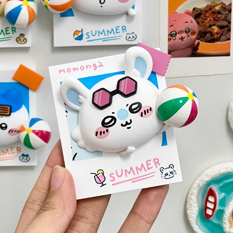 Chikawa Usagi Hachiware Momonga Magnetic Fridge Magnet Decoration & Collectible Gift