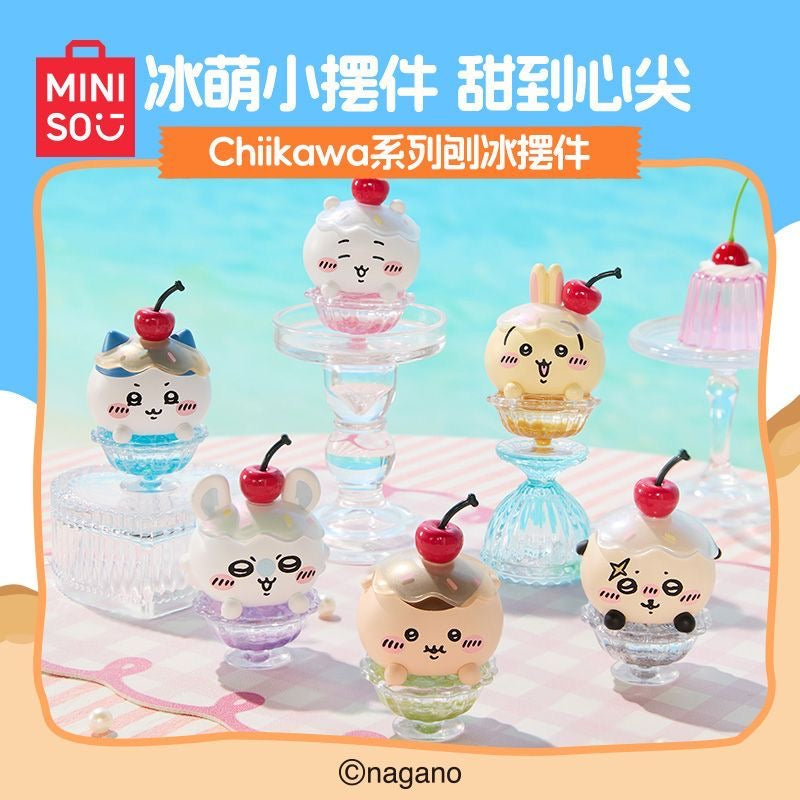 MINISO Official | Chiikawa Summer Shaved Ice Usagi Desk Ornament – Official Collectible