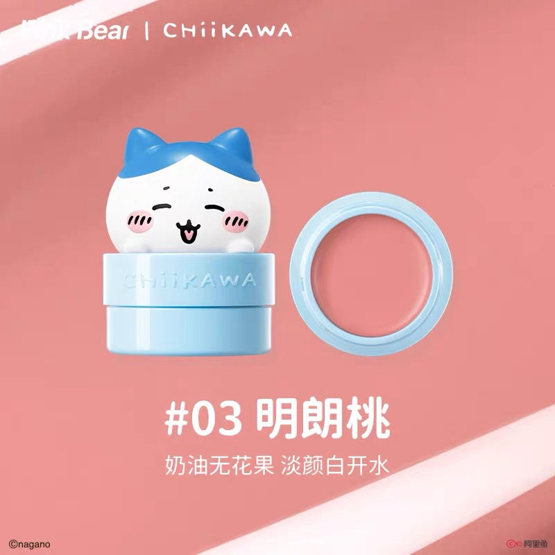 Chiikawa x Pinkbear Collaboration Make-up Set Box -Lip Gloss/Lip Mud/Eyeshadow Palette/Blush