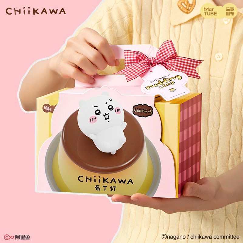 Chiikawa Pudding Scene Lamp Night Light - Perfect Gift for Girlfriend, Female Friends, and Birthday Celebrations