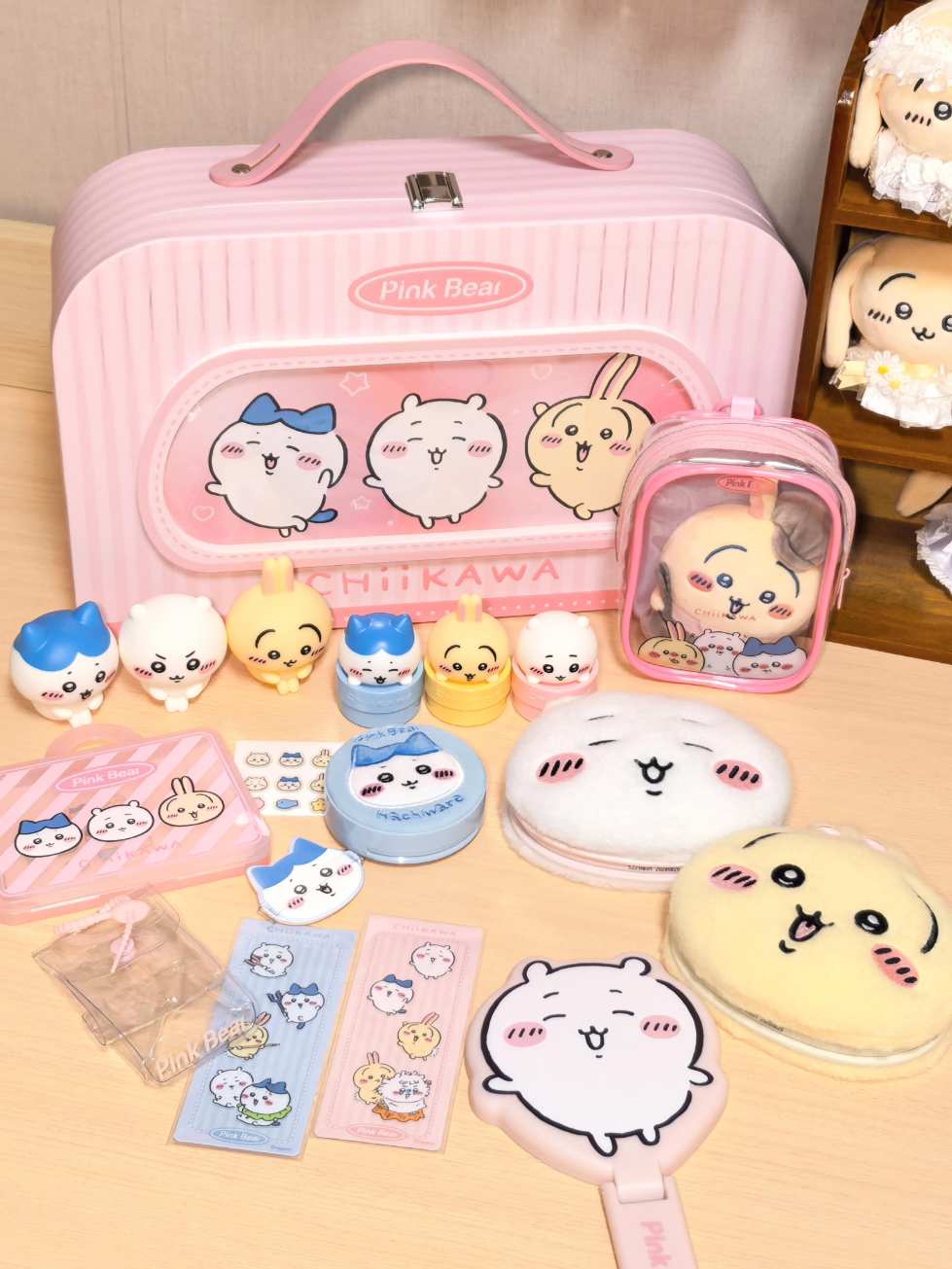 【New Arrival】PinkBear X CHIIKAWA Official Collaboration Make-up Gift Box | Limited Edition