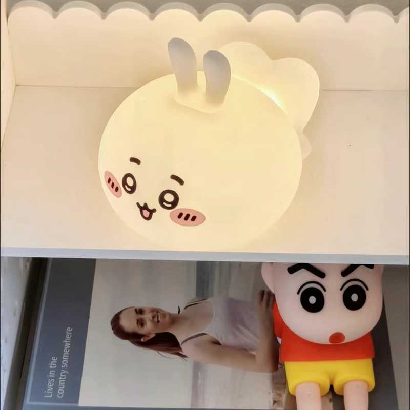 PAPA Clap Usagi Tap Night Light – Cute Bunny Lamp Gift for Girlfriend, Romantic Valentine’s & Birthday Present