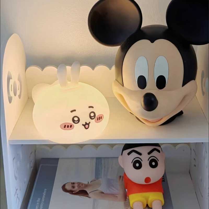 PAPA Clap Usagi Tap Night Light – Cute Bunny Lamp Gift for Girlfriend, Romantic Valentine’s & Birthday Present