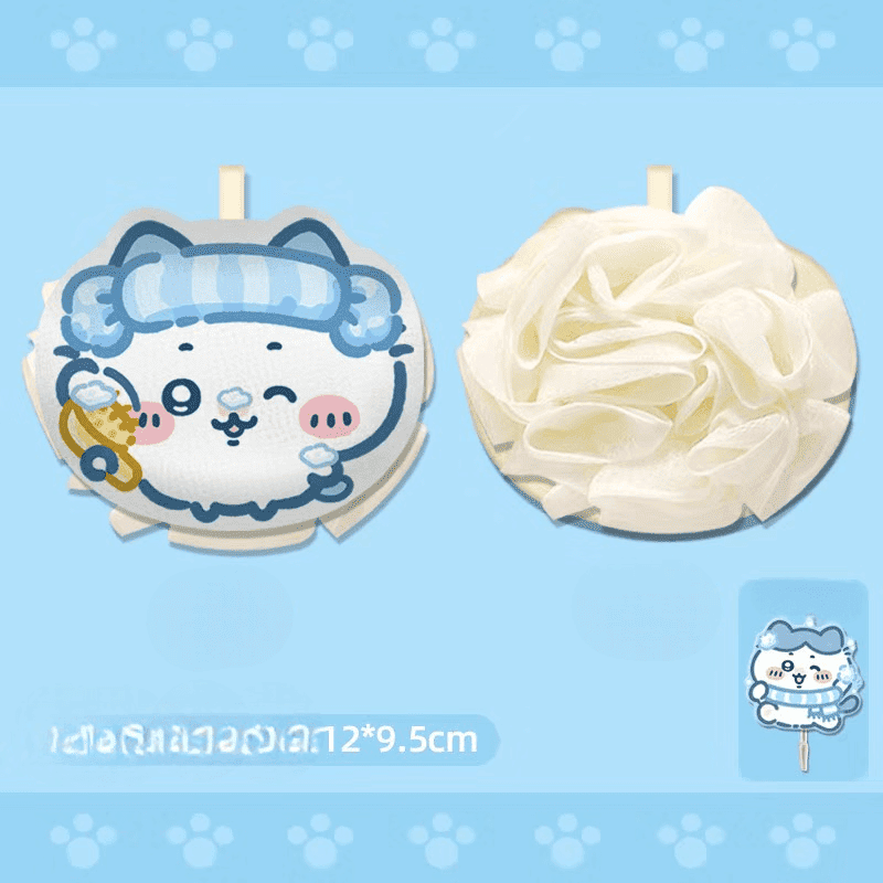 Esponja de baño Chiikawa Usagi Hachiware