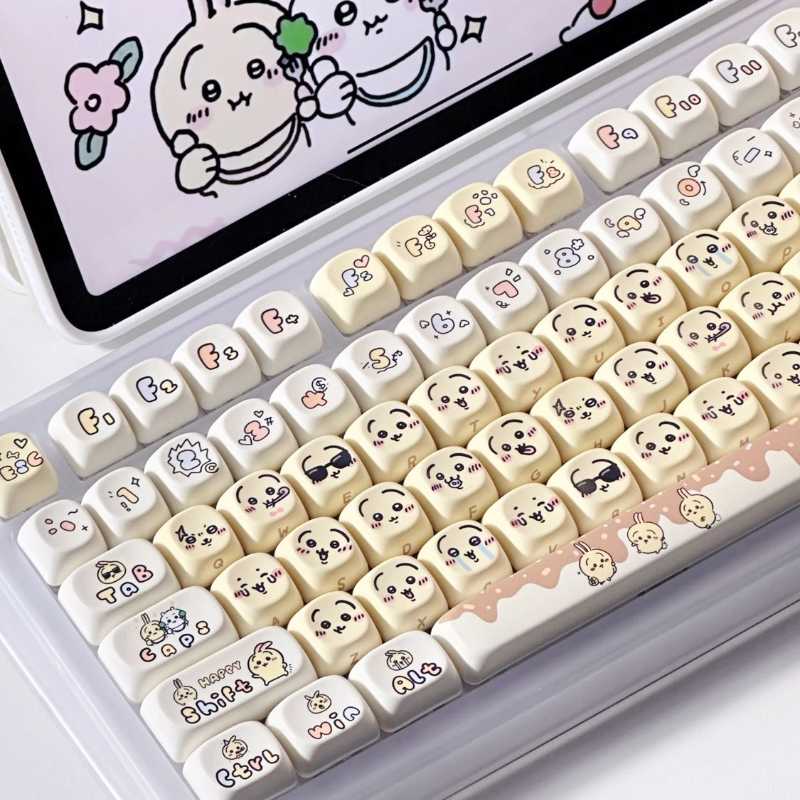Chiikawa Hachiware Usagi Keyboard's Keycaps