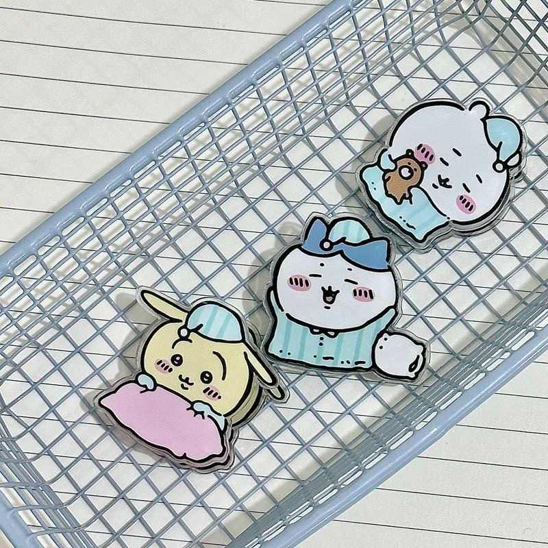Chiikawa Hachiware Usagi Double-Sided Acrylic PP Memo Clip
