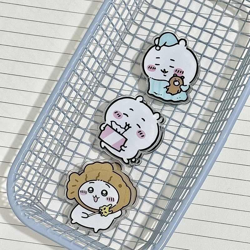 Chiikawa Hachiware Usagi Double-Sided Acrylic PP Memo Clip