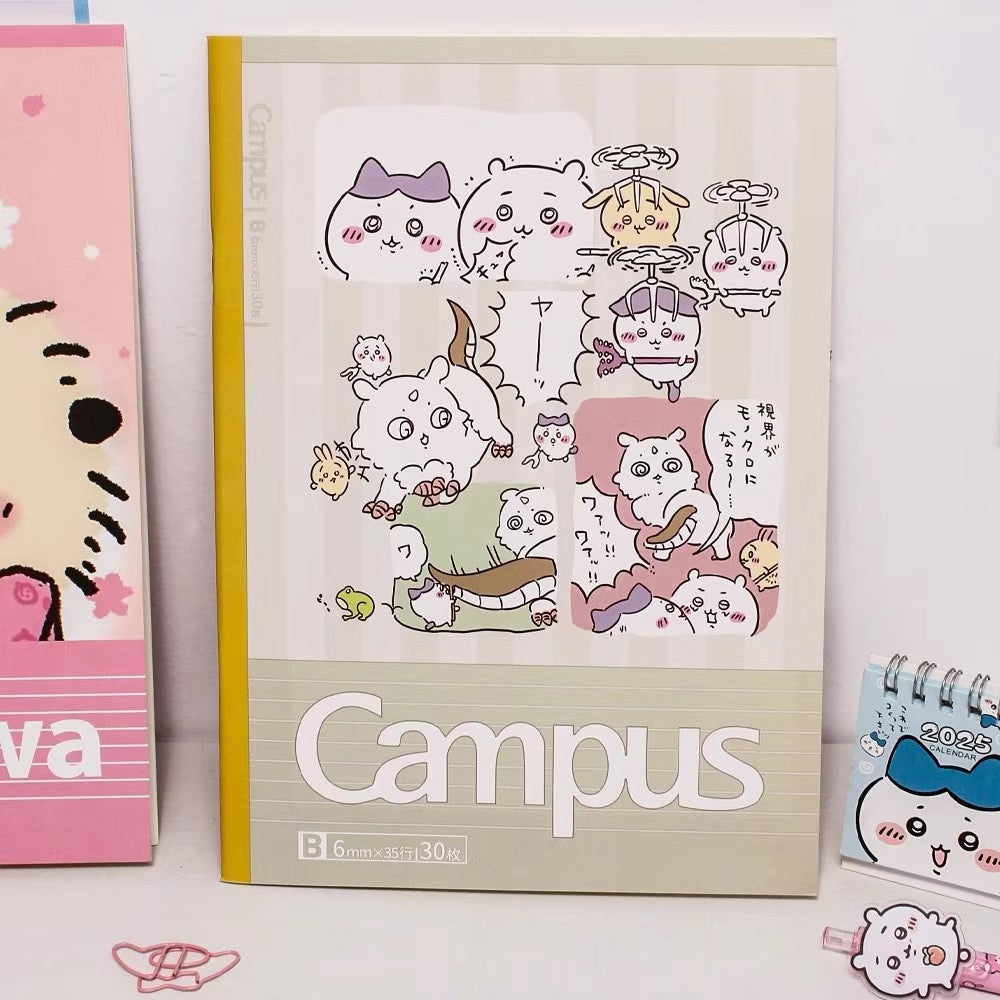 Chiikawa Usagi Hachiware Momonga B5 Notebook