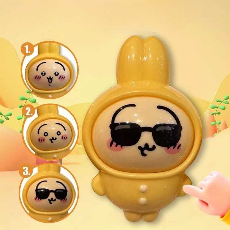 Cute Changing Face Usagi Toy -3 different faces