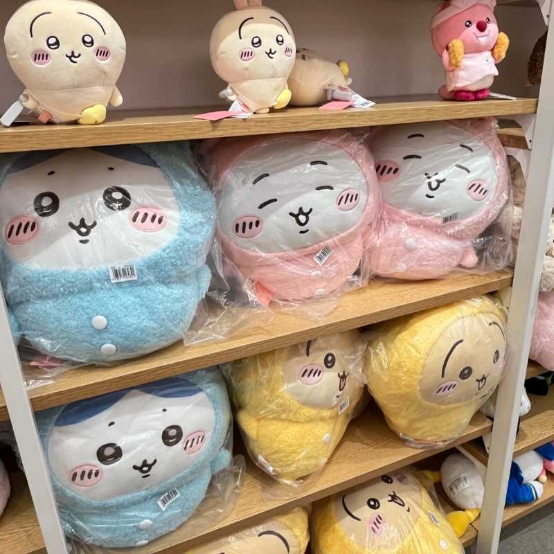 Miniso Official | 50cm Big Size Pajamas Chiikawa Usagi Hachiware Plushie