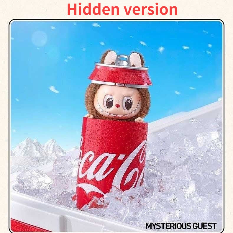 Official-Coco Cola Labubu Vinyl Doll Blind Box