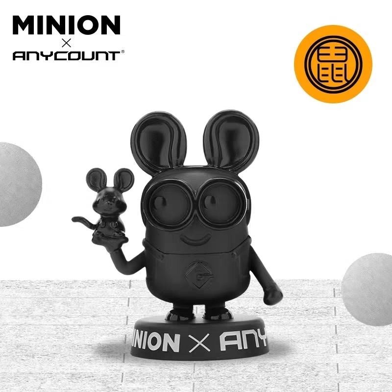 Limited Edition Black Minion Signature 12 Zodiac Figures - Trendy Collectible Figurines and Models