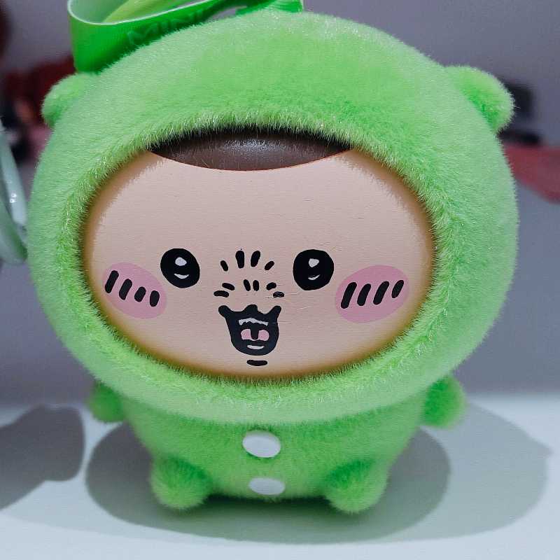 Miniso Official |Chiikawa Pajamas Series 4 Faces Swap Blind Box Yellow Usagi/Pink Chiikawa/Blue Hachiware/Grey Rakko/Green Kurimanju/Purple Momonga