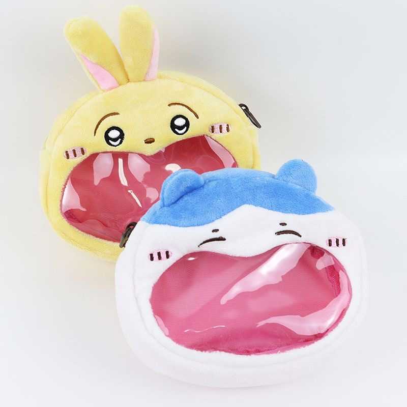 New Chiikawa Hachiware Usagi Large Mouth Plush Ita Bag(Free Shipping for Order Over $18)