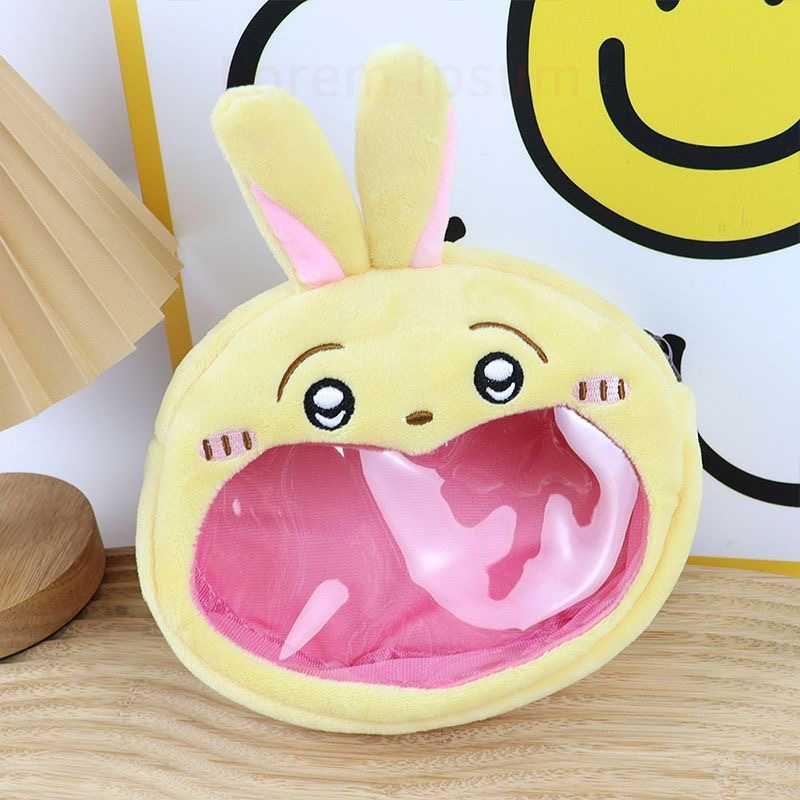 New Chiikawa Hachiware Usagi Large Mouth Plush Ita Bag(Free Shipping for Order Over $18)