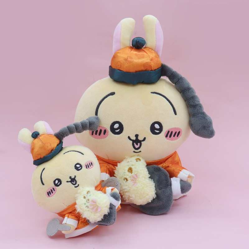 New Creative Chiikawa Christmas Hotel Usagi Plush Toy Doll Gift Keychain - Cute Holiday Decor