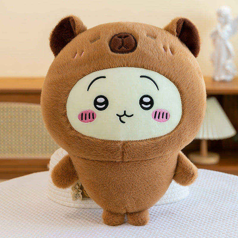 Peluche disfraz de carpincho Chiikawa – Chiikawa, Hachiware, Usagi 20/35/50cm