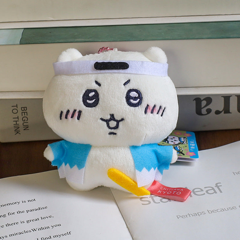 Chiikawa Usagi Hachiware Kyoto Matcha Plush Keychain | Limited Edition