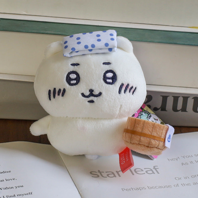 Chiikawa Usagi Hachiware Kyoto Matcha Plush Keychain | Limited Edition