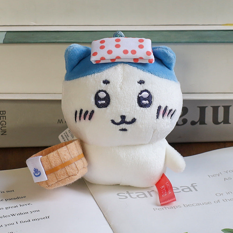 Chiikawa Usagi Hachiware Kyoto Matcha Plush Keychain | Limited Edition