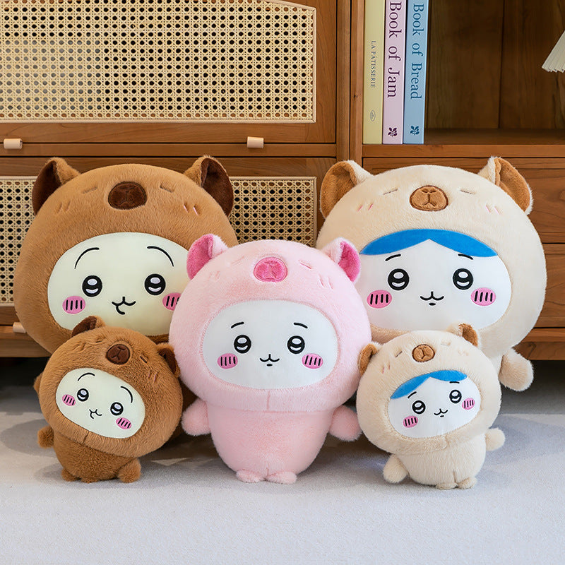 Peluche disfraz de carpincho Chiikawa – Chiikawa, Hachiware, Usagi 20/35/50cm