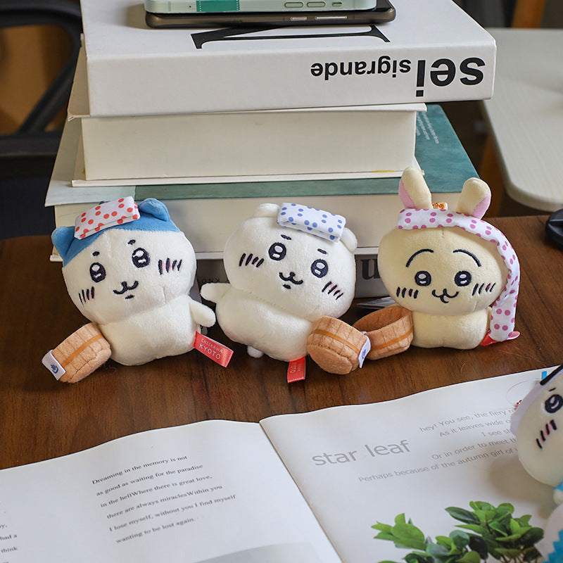 Chiikawa Usagi Hachiware Kyoto Matcha Plush Keychain | Limited Edition