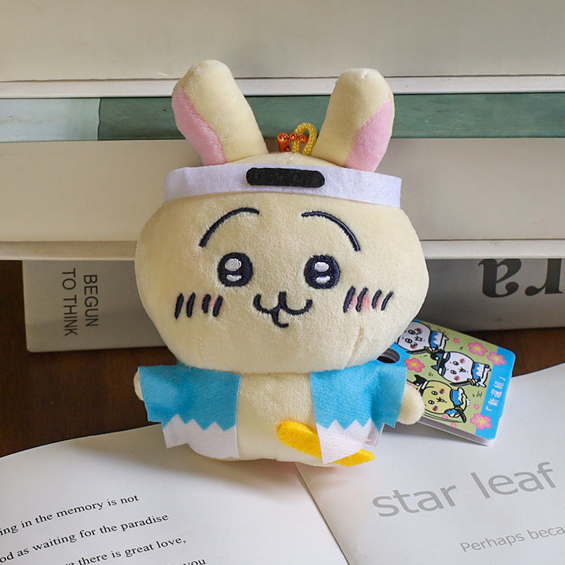 Chiikawa Usagi Hachiware Kyoto Matcha Plush Keychain | Limited Edition