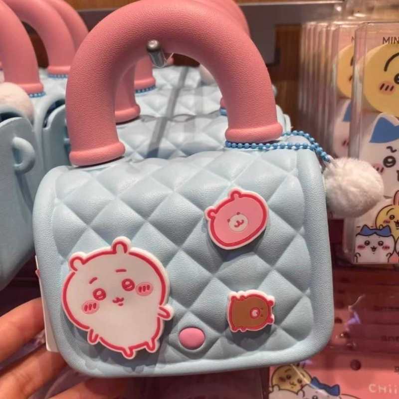 Chiikawa x MINISO Official | Cute Chiikawa Hand Bag Pink/Yellow/Blue
