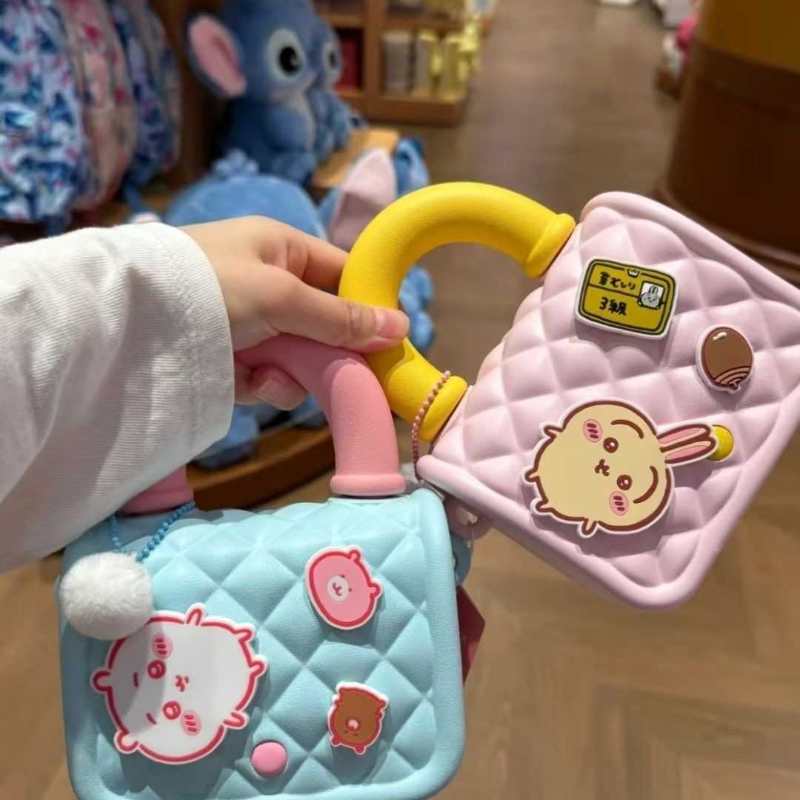 Chiikawa x MINISO Official | Cute Chiikawa Hand Bag Pink/Yellow/Blue