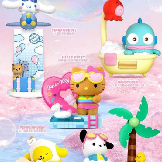 KFC Sanrio 2026 Kids’ Toys– Hangyodon, Pompompurin, My Melody, Kuromi,Cinnamoroll,hello kitty
