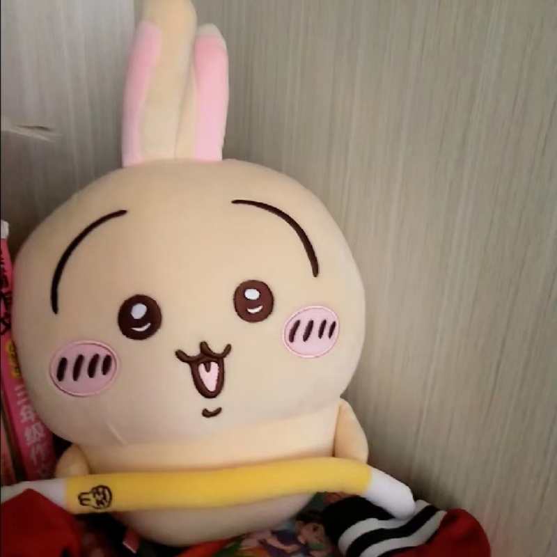 28cm Chiikawa Usagi Hachiware Battle Stick Plush Plushie