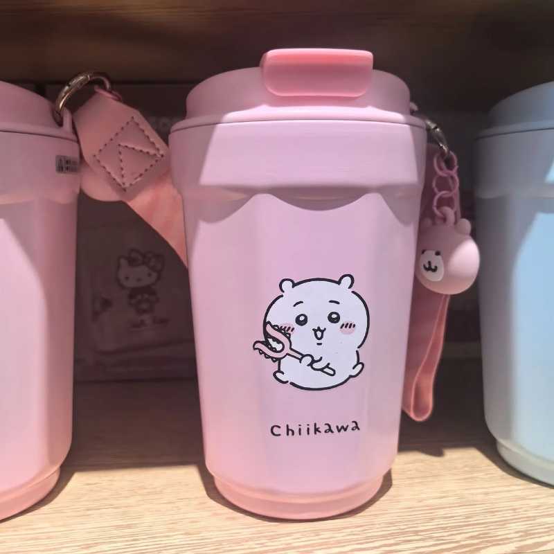 360ml Chiikawa Stainless Steel Thermos Cup Chiikawa Cute Usagi Hachiware Coffee Mug