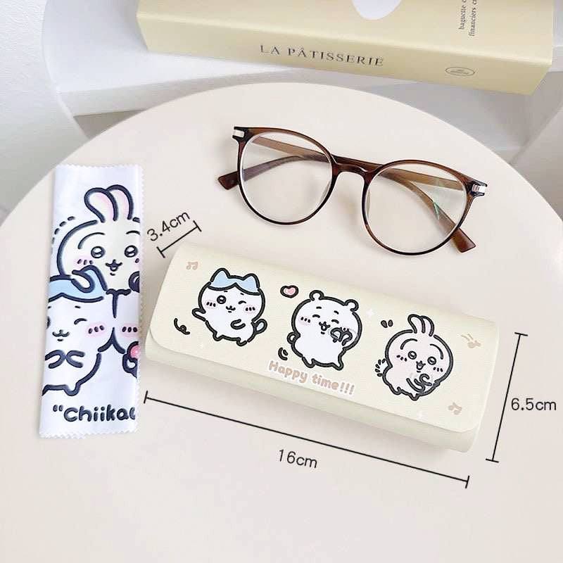 Chiikawa Hachiware Usagi Magnetic Eyeglasses Case (Gift Free eyeglass cleaning cloth)