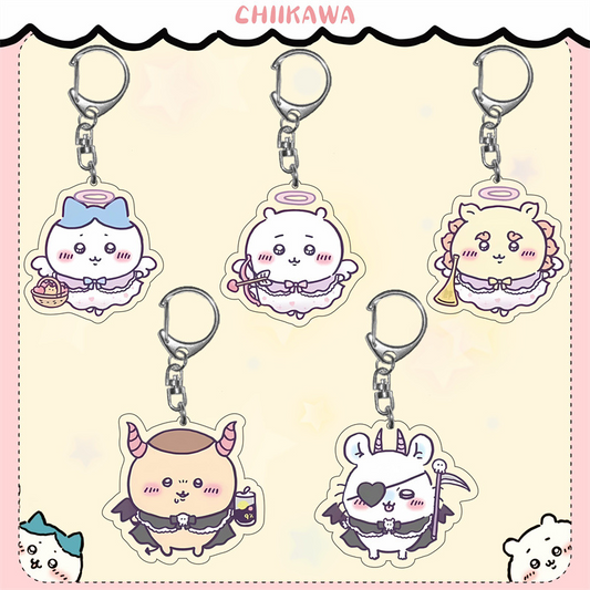 Chiikawa Usagi Hachiware Acrylic Double-Sided Keychain (Free Shipping Over $18)